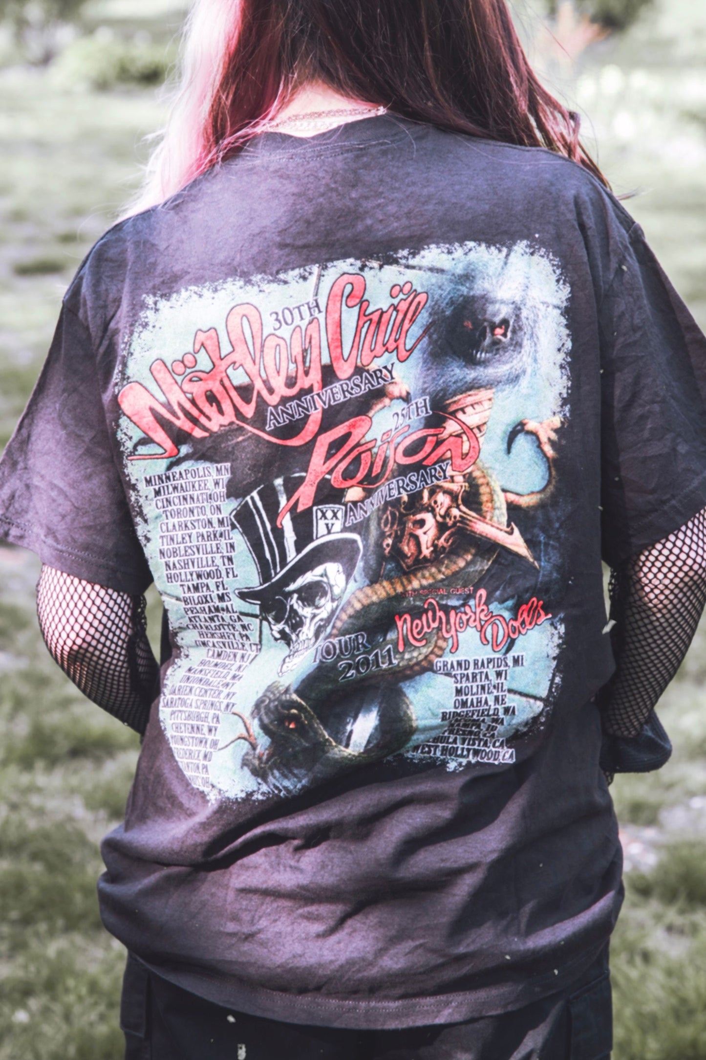 Motley Crue Tour 2011 tee