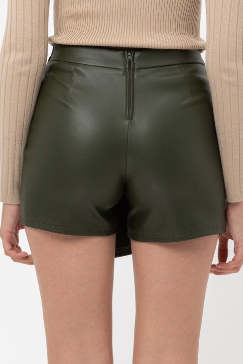 Brinny Wrap Skort Olive
