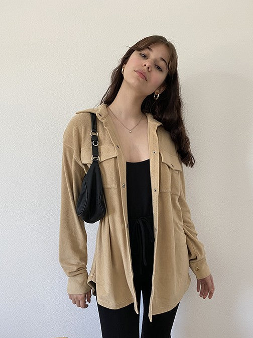 Lenox Fleece Shirt Top
