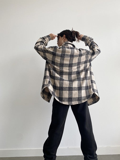 Reina Plaid Shacket