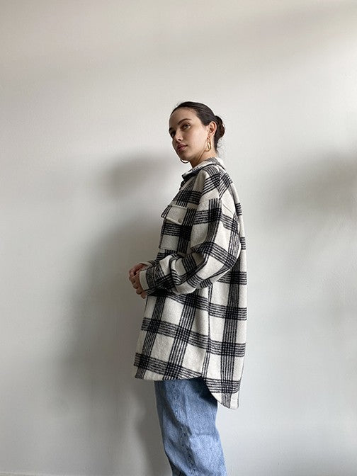 Reina Plaid Shacket
