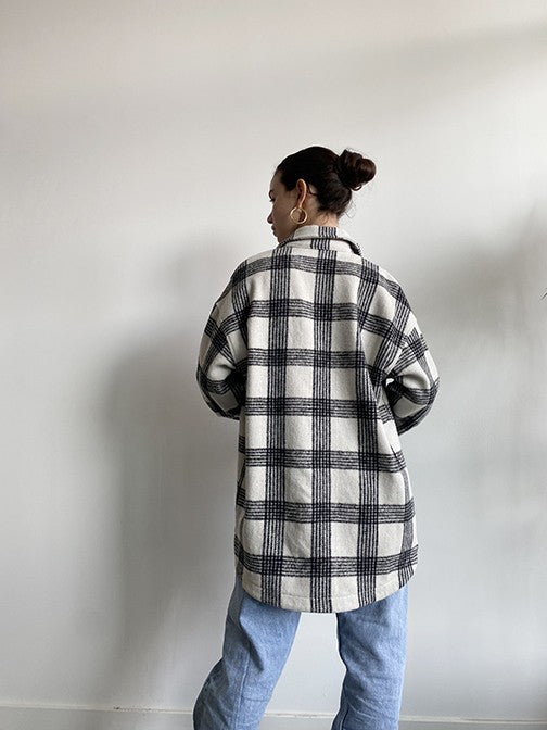 Reina Plaid Shacket