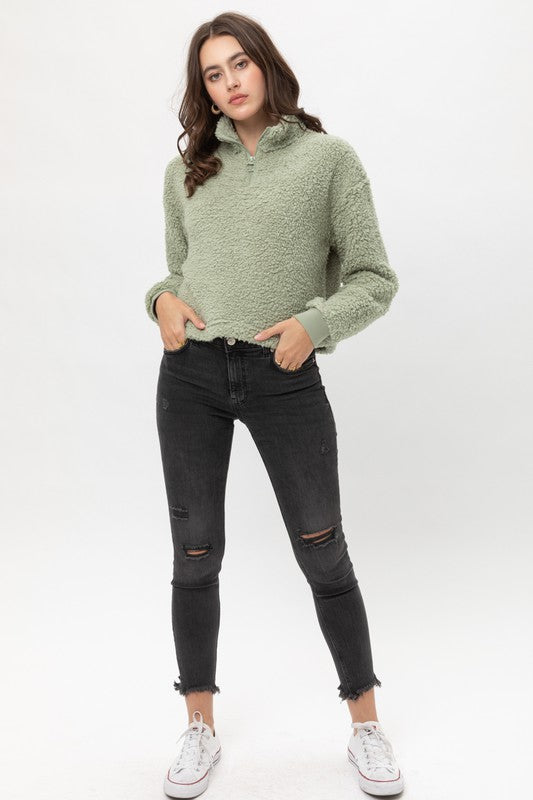 Jaden Sherpa Pullover