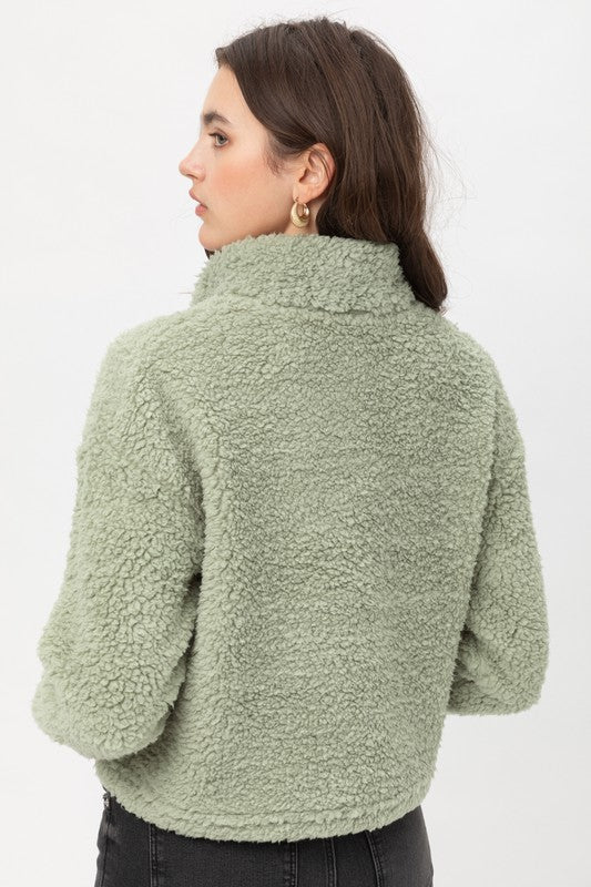 Jaden Sherpa Pullover