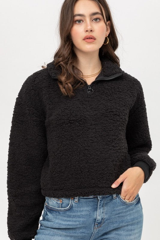 Jaden Sherpa Pullover