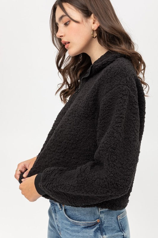 Jaden Sherpa Pullover