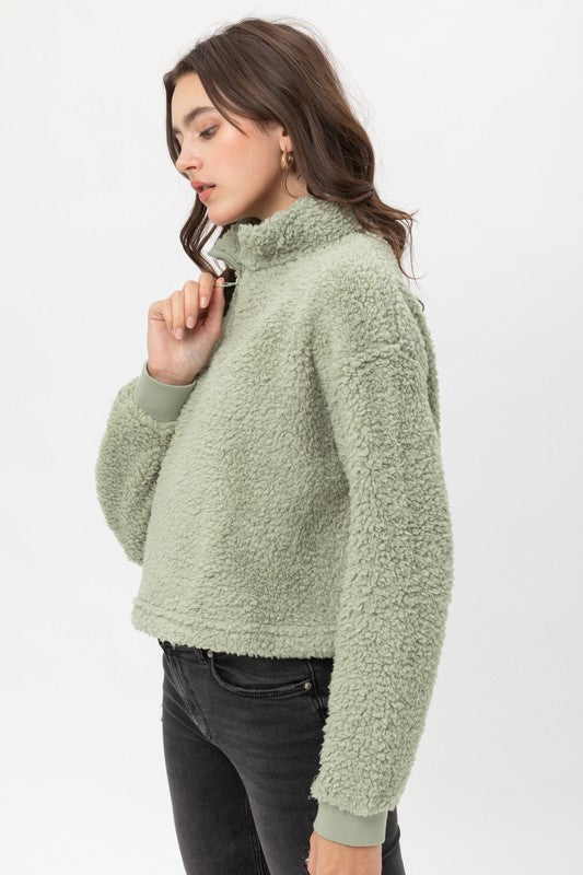 Jaden Sherpa Pullover