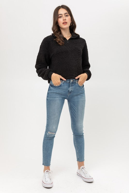 Jaden Sherpa Pullover