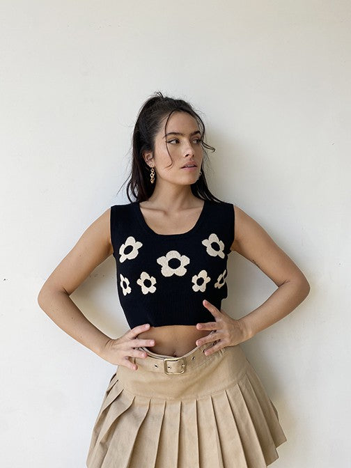 Amy Sweater Top Black