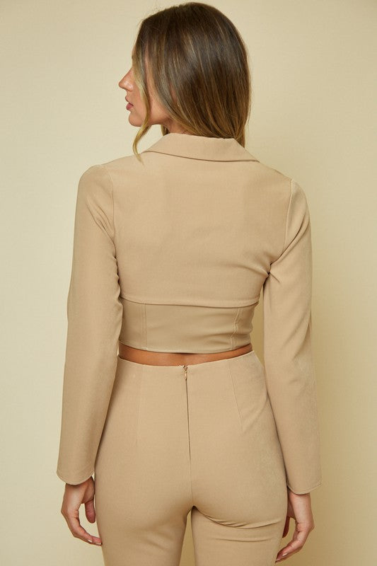 Fiona Cropped Blazer