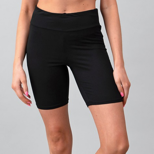 Dawn Biker Shorts Black