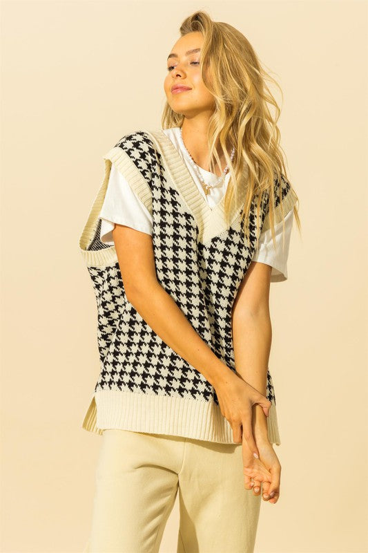 Selena Sweater Vest Top