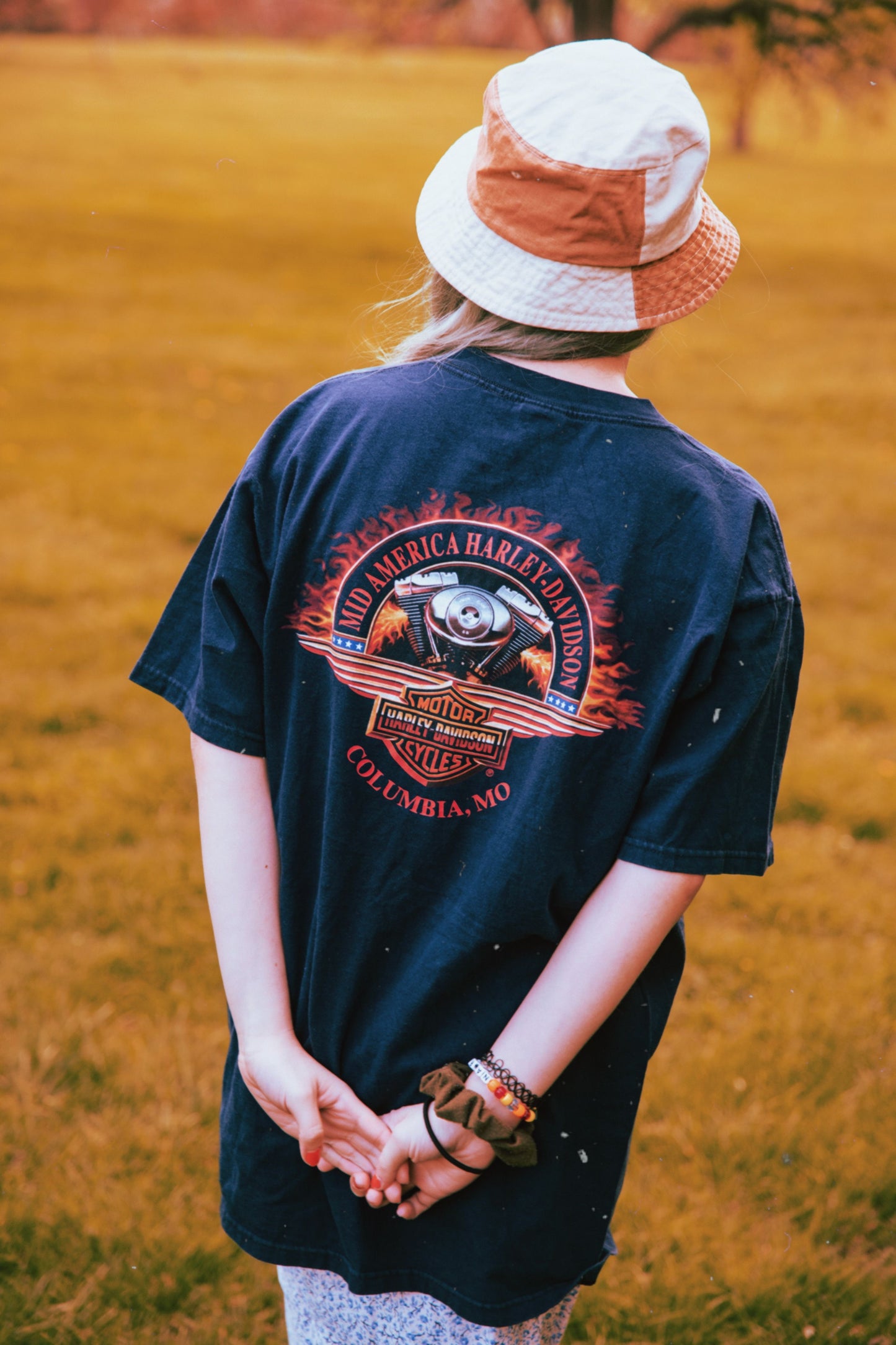 Harley Davidson Tee Navy