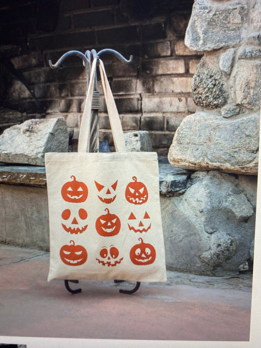 Jack-o-lantern Tote