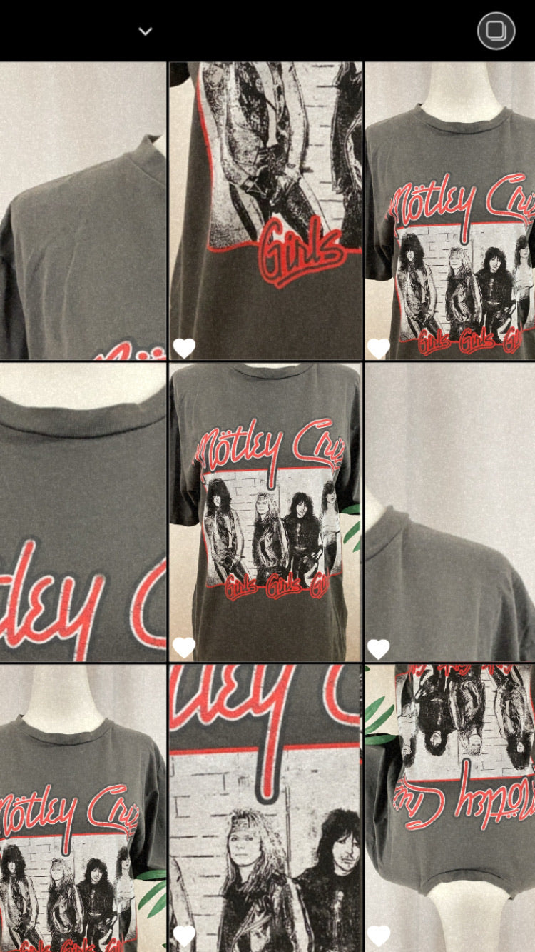 Motley Crue Vintage Tee