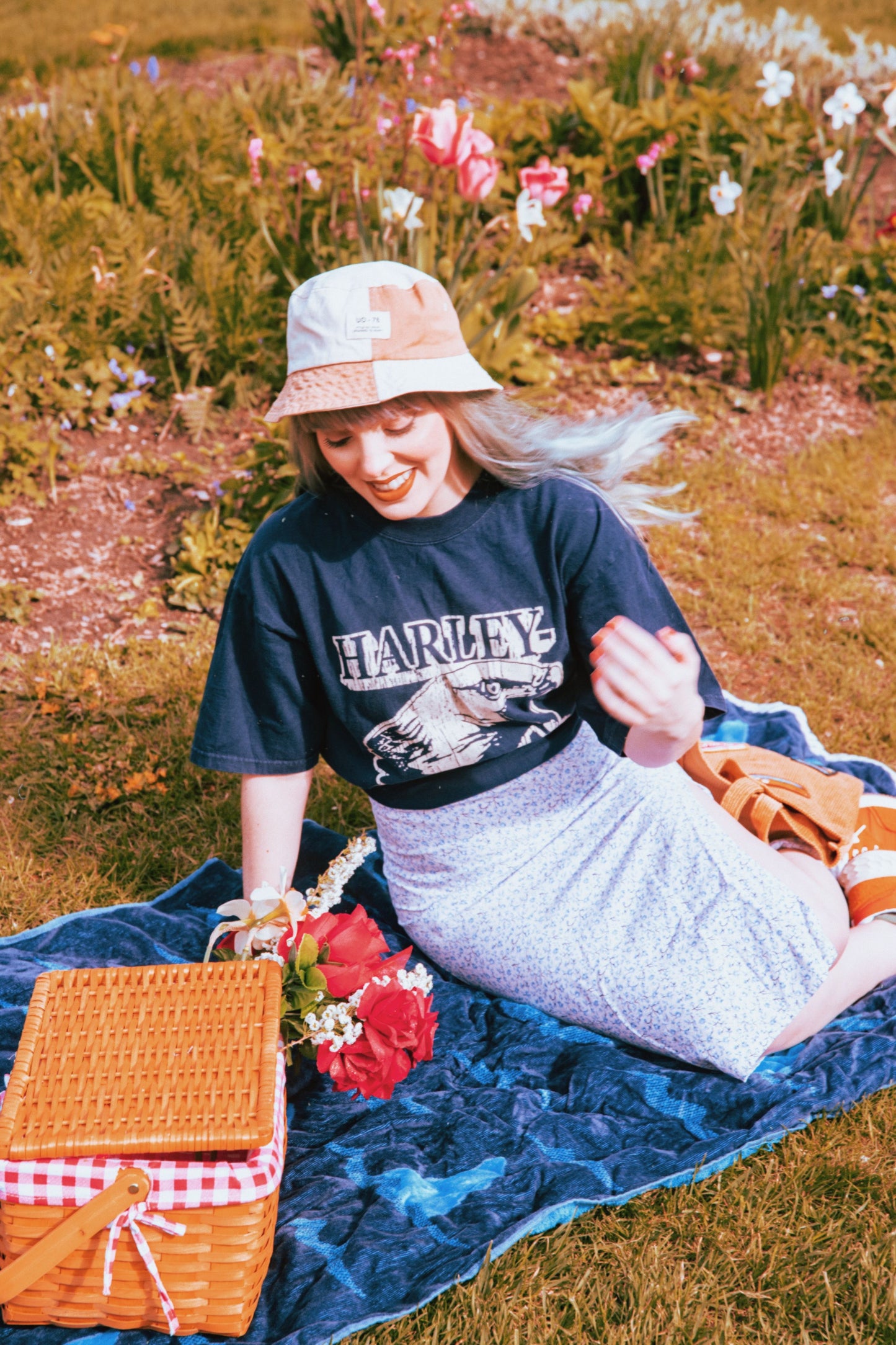 Harley Davidson Tee Navy