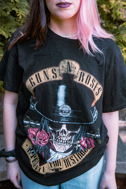 Guns N Roses Tee black