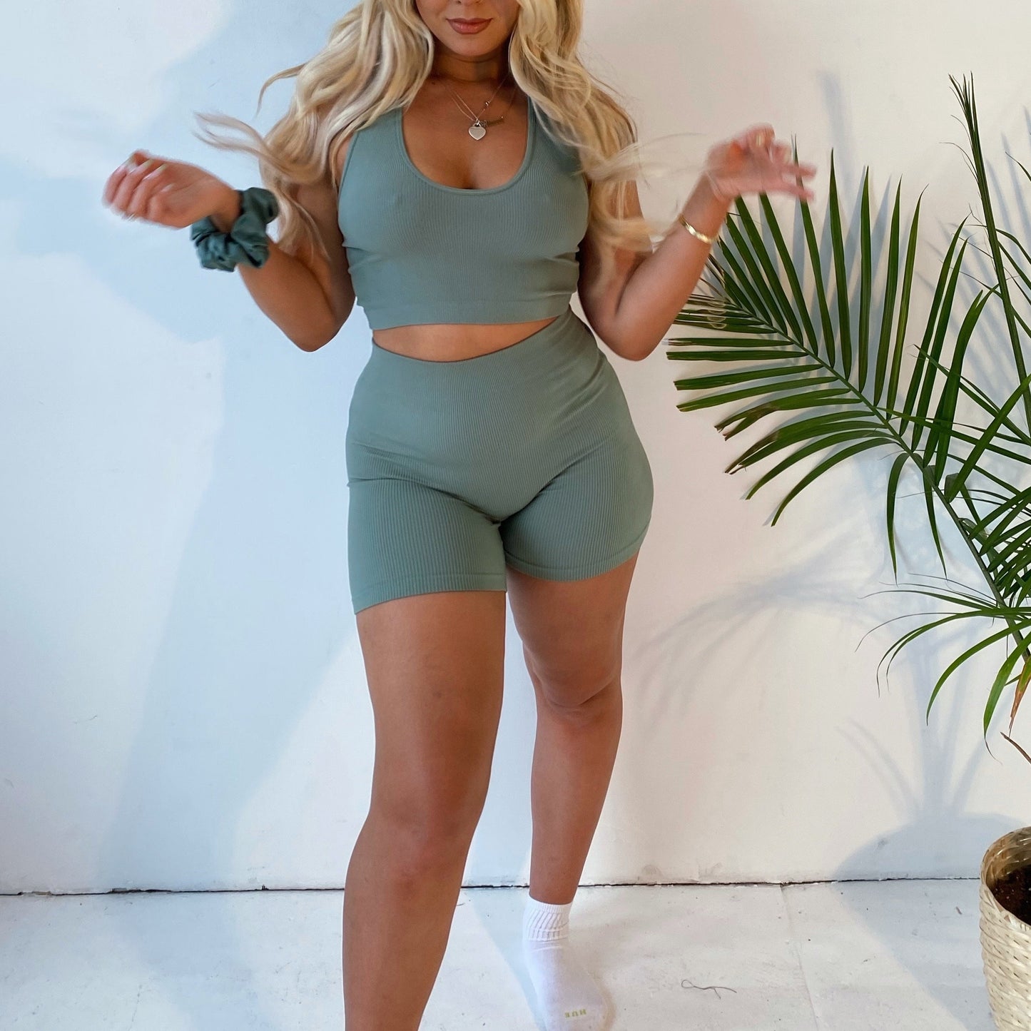 Harper Biker Short Set